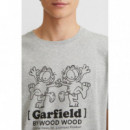 Wood Wood Camisetas Hombre Camiseta Ace Double Trouble