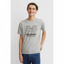 Wood Wood Camisetas Hombre Camiseta Ace Double Trouble