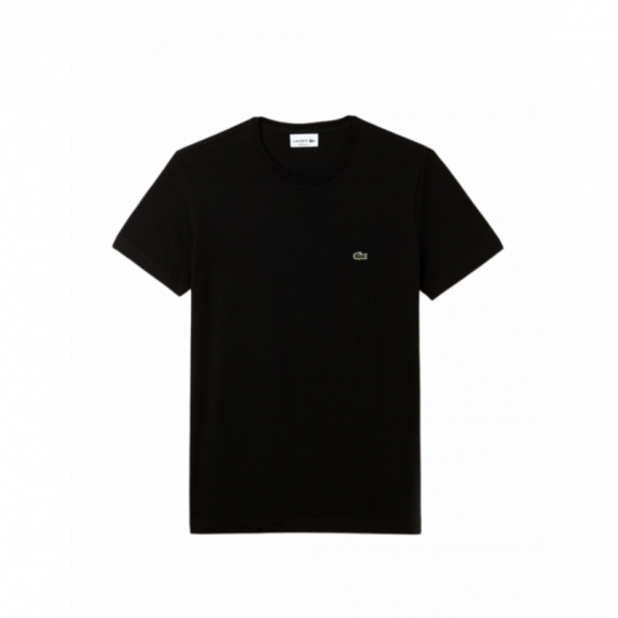 Lacoste Camisetas Hombre Camiseta de algodón con cuello redondo para hombre