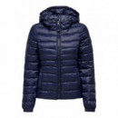 Only Chaquetas Mujer Chaqueta Acolchada Tahoe Maritime Blue