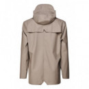 Chaquetas Hombre Chubasquero RAINS Unisex Taupe