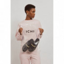 Ichi Jerséis y Sudaderas Sudadera Vea Light Lilac