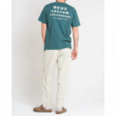 Camisetas Hombre Camiseta Deus Ex Machina Layback Jasper Green