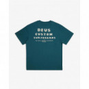 Camisetas Hombre Camiseta Deus Ex Machina Layback Jasper Green