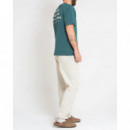 Camisetas Hombre Camiseta Deus Ex Machina Layback Jasper Green