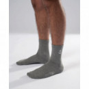 Calcetines La Paz Elías Grey Mesc Ecru Logo