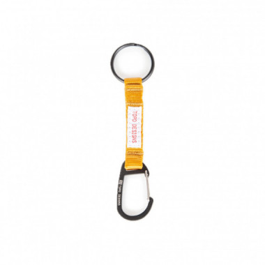 Llaveros Key Clip Topo Designs Mustard