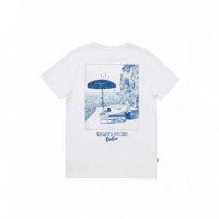 Camisetas Hombre Camiseta WEMOTO Amalfi White
