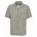 Camisas Camisa !Solid Ian Vetiver
