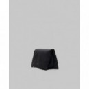 Bolsos Bolso TOPOLOGIE A-Frame Bag Medium Black Tech Sateen