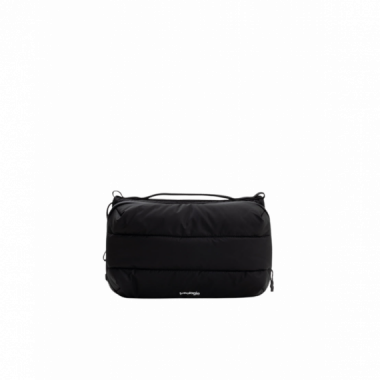 Bolsos Bolso TOPOLOGIE Bottle Sacoche Large Black Puffer