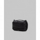 Bolsos Bolso TOPOLOGIE Bottle Sacoche Large Black Puffer