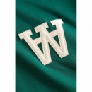 Wood Wood Jerséis y Sudaderas Sudadera Ian Emerald Green