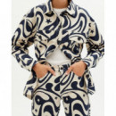 Thinking Mu Chaquetas Mujer Chaqueta Phoebe Blue Dreams