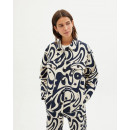 Thinking Mu Chaquetas Mujer Chaqueta Phoebe Blue Dreams