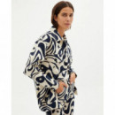 Thinking Mu Chaquetas Mujer Chaqueta Phoebe Blue Dreams