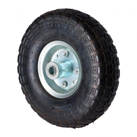 RUEDA INFLABLE TRITURADOR 4.10/.350-4 EJE 16MM TK763A-187-188 TAKUMA