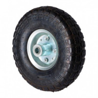 RUEDA INFLABLE TRITURADOR 4.10/.350-4 EJE 16MM TK763A-187-188 TAKUMA