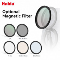 HAIDA Magsafe Magnetic Filter Kit For Iphone (x-star, Golden Streak, Blue Streak)