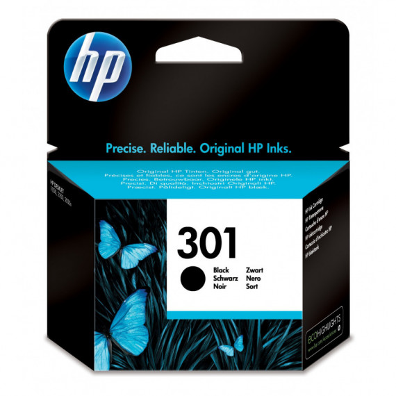 Tinta Deskjet HP Nº301 Negro 1000 1050 2000 2050 (190 Pag.) (CH561EE)