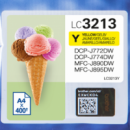 Tinta Amarela BROTHER MFC-J890DW