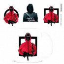 TAZA NETFLIX JUEGO DEL CALAMAR 3 FIGURAS