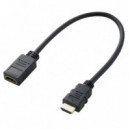 Adaptador EWENT HDMI Macho a HDMI Hembra Flex
