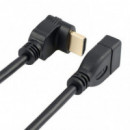 Adaptador EWENT HDMI Macho 270º a HDMI Hembra Flex