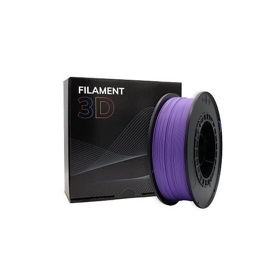 Filamento 3D Pla Purpura Claro 1.75MM 1 Kgr