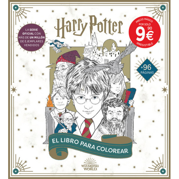 HARRY POTTER. EL LIBRO OFICIAL PARA COLOREAR