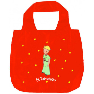 BOLSA PLEGABLE EL PRINCIPITO - NARANJA