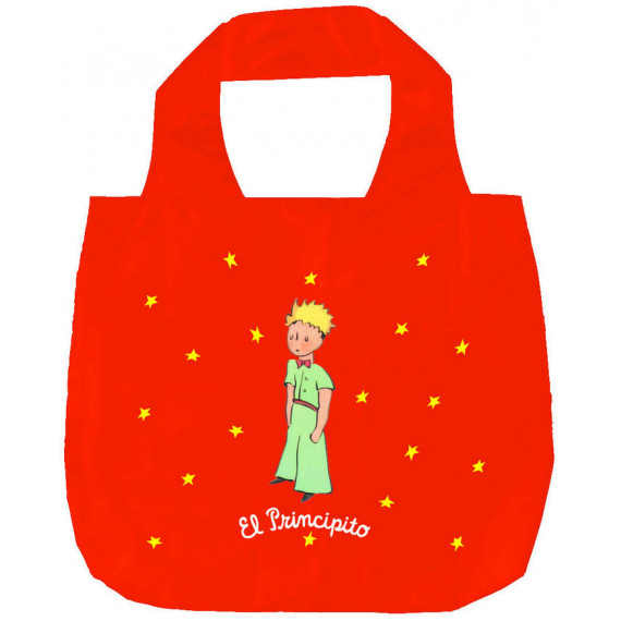 BOLSA PLEGABLE EL PRINCIPITO - NARANJA