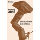 Sobre la prehistoria de la metaf�sica