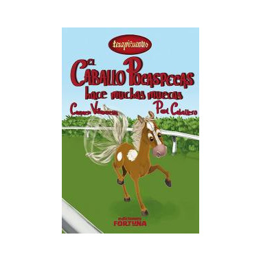 El caballo Pocaspecas hace muchas muecas