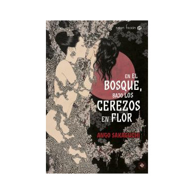 En el bosque, bajo los cerezos en flor