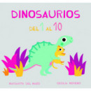 Dinosaurios del 1 al 10