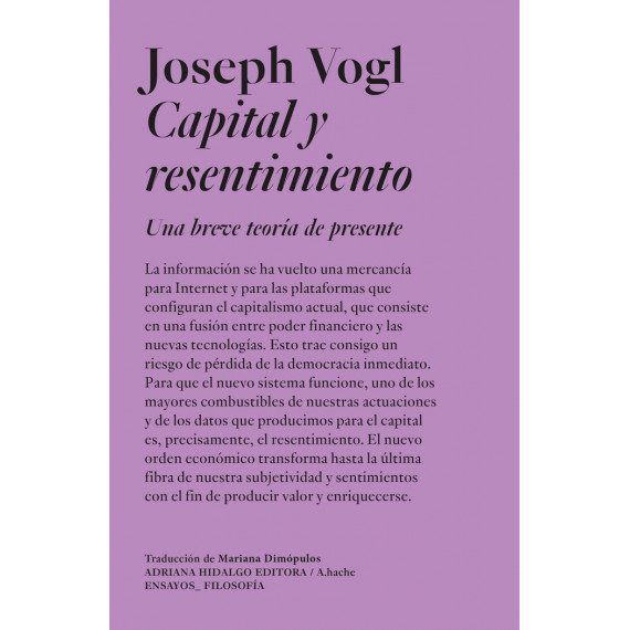 CAPITAL Y RESENTIMIENTO