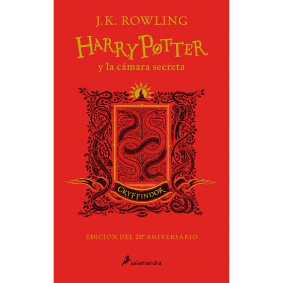 Harry Potter y la c�mara secreta (edici�n Gryffindor del 20� aniversario) (Harry Potter 2)