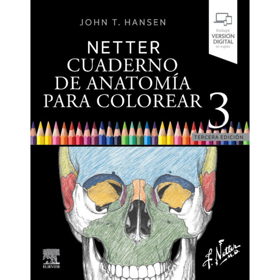 NETTER CUADERNO DE ANATOMIA PARA COLOREAR 3� ED