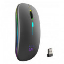 Raton EWENT Inalambrico Recargable Doble Conexion BLUETOOTH Rgb EW3242