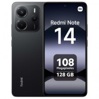 XIAOMI Telefono Movil Redmi Note 14 128Gb/6GB Ram/ 6.67"/108Mp+8Mp+2Mp+13Mp Negro