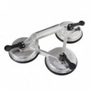 Ventosa Aluminio Triple 130 Kgs PAMACON