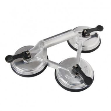Ventosa Aluminio Triple 130 Kgs PAMACON