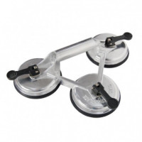 Ventosa Aluminio Triple 130 Kgs PAMACON