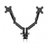 Soporte Mesa Brazo Independiente Neumatico 2 Monitores COOLBOX 13"-32"
