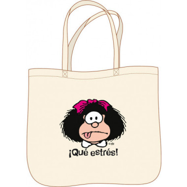 BOLSA MAFALDA TOTE BAG QUE ESTRES
