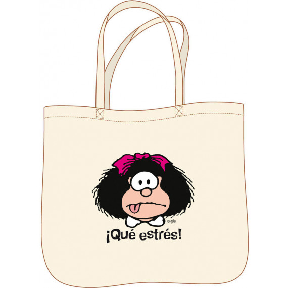 BOLSA MAFALDA TOTE BAG QUE ESTRES