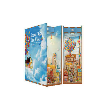 Maqueta Book Nook Pel&iacute;cula de UP Pixar