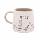 Taza Gatitos Disney