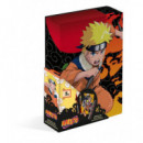 Caja con papelería 5 piezas Naruto